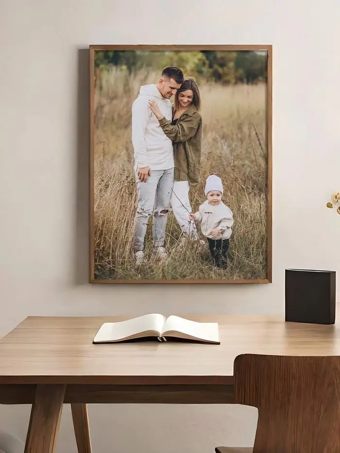 Affiche en toile personnalisable avec cadre