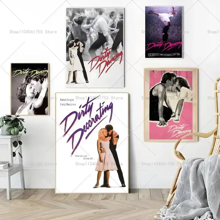 Affiche de film classique des années 80 Dirty Dancing