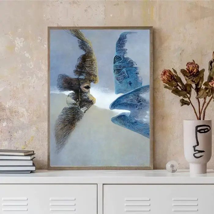 Affiches de peinture sur toile de corne de surréalisme célèbre par Zdzislaw Beksinski