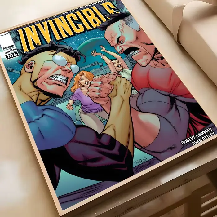 Affiche de bande dessinée i-invincible-mt