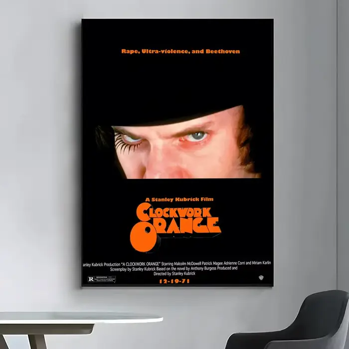 Affiche du film A Clockwork Orange