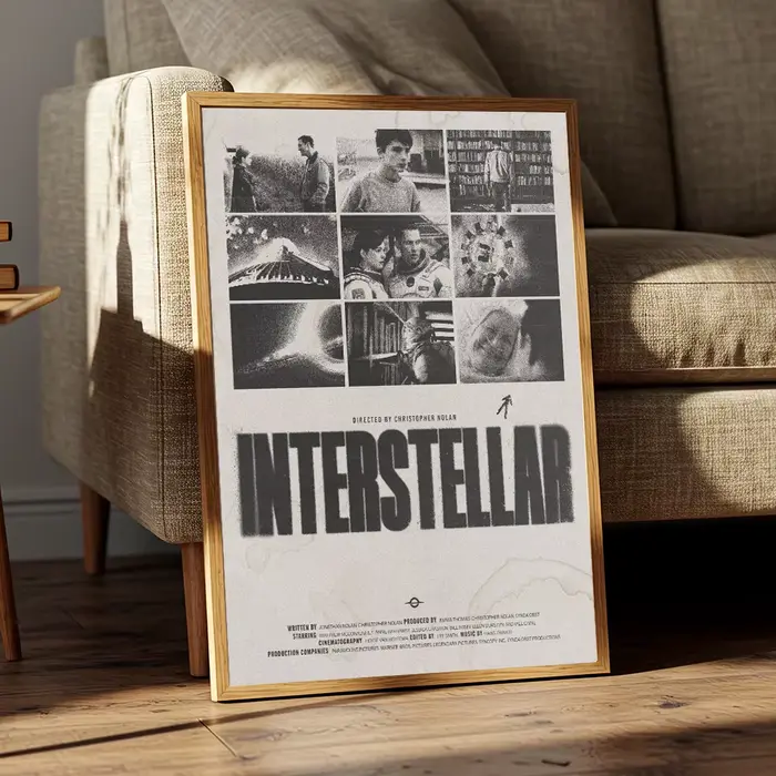Affiche de film Interstellar