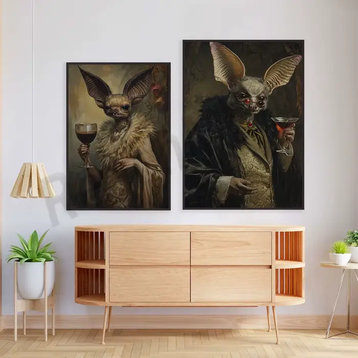 Art gothique chauve-souris