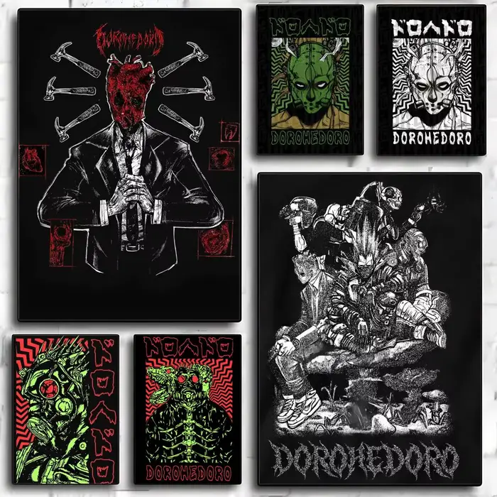 Affiche d'anime D-dorohedoro