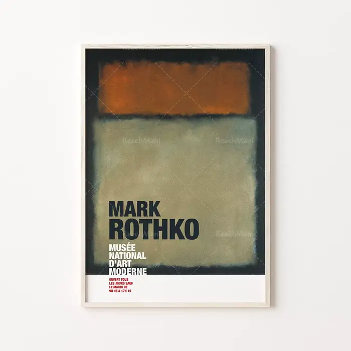Rothko-Affiche imprimable de Mark Rothko