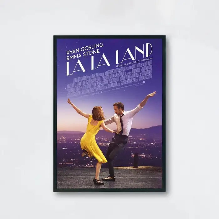 Affiche de film musical La La Land, impression de haute qualité, autocollant mural imperméable pour 