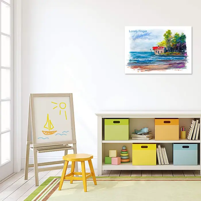 Panneaux de toile 6 pièces