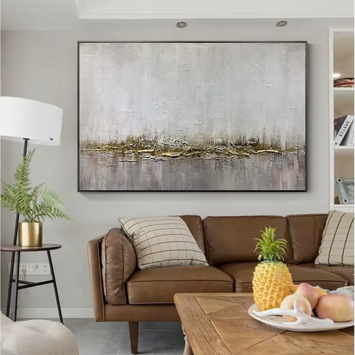 Peinture à l'huile peinte à la main