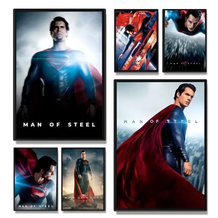 Beast Kingdom S-Superman – affiche artistique avec impressions