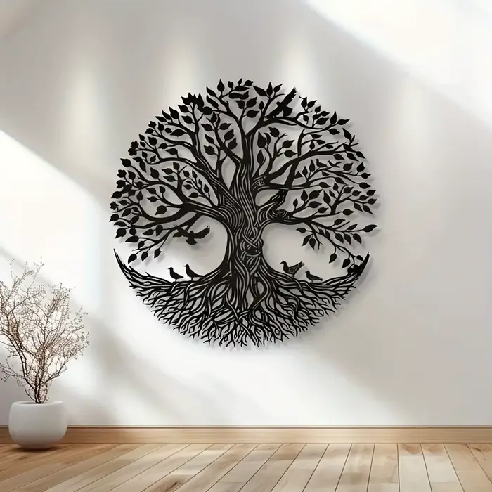 1 morceau de décoration murale arbre de vie