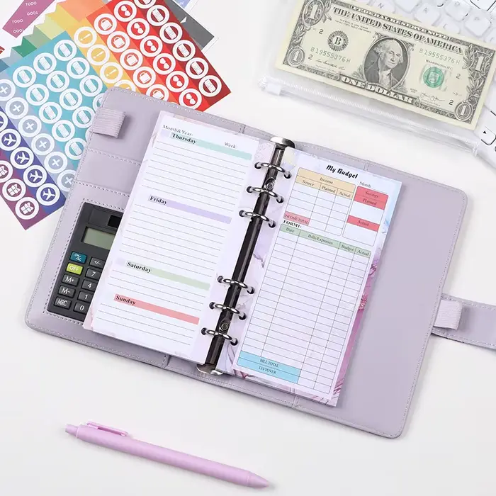 Horizon Purple Marble avec Calculator Money Budget License