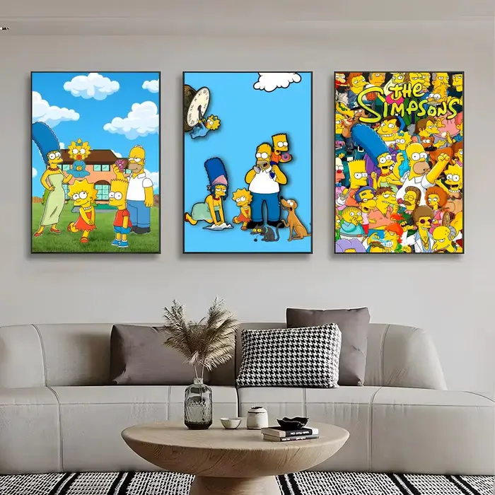 Affiche murale Anime T-The Simpsons
