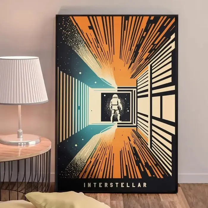 Intersto.org-Affiches de films de science-fiction classiques, art mural, peinture sur toile, décor d