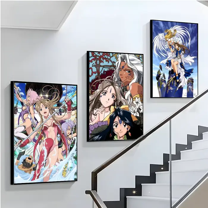 Anime Ah! Affiche murale d'art HD My G-Dess