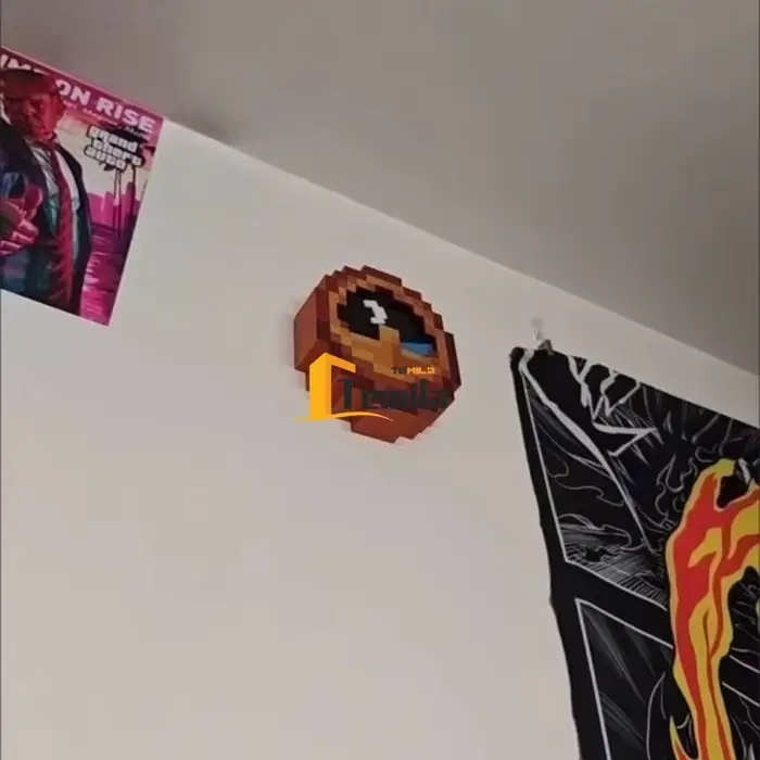 Horloge murale Anime My World
