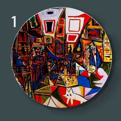 Plaques de peinture Picasso espagnol pour la décoration murale de la maison, affichage de bureau d'i