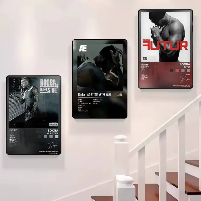 B-Booba chanteur affiche mur art impression art adapté pour salon chambre bar