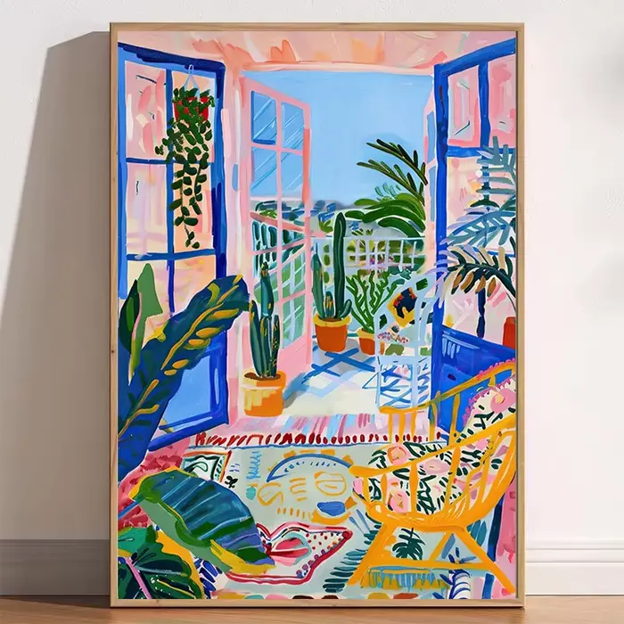 Impression Henri Matisse 'Fenêtre ouverte'