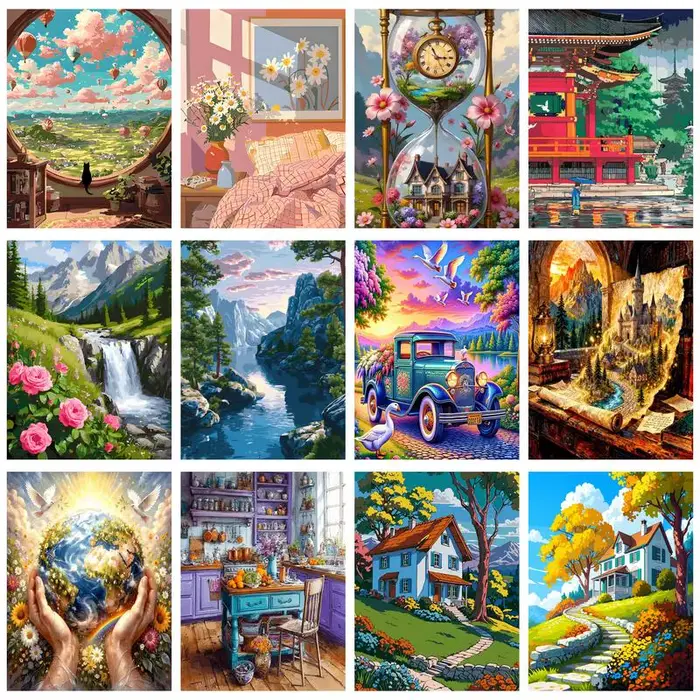 CHENISTORY – peinture par numéros