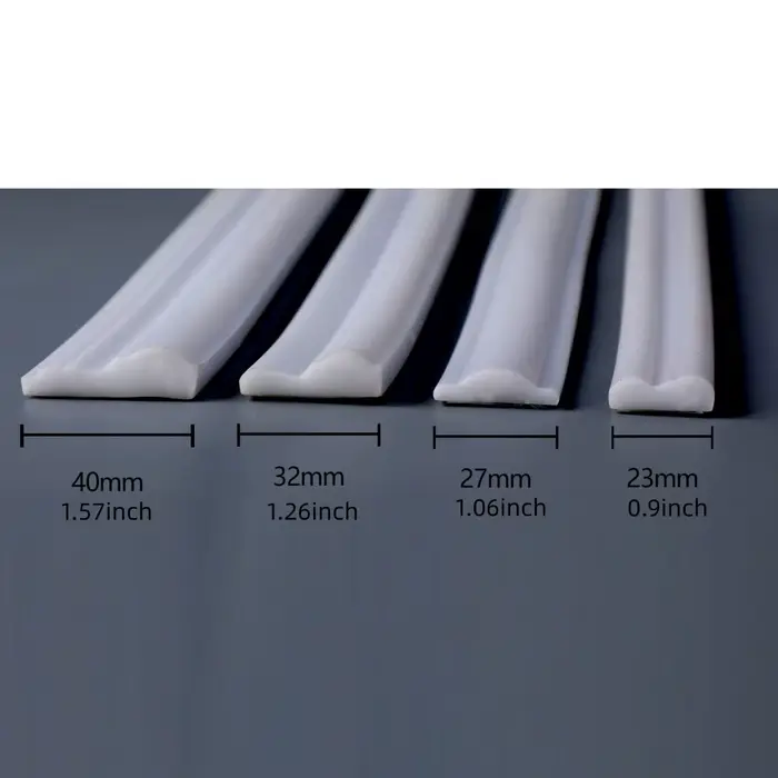 1 rouleau de bandes décoratives élégantes en PVC autocollantes - flexibles et pliables pour les murs