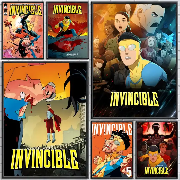Affiche murale autocollante imperméable HD