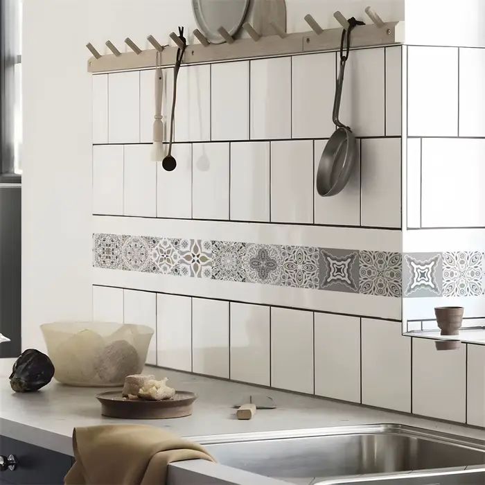Autocollants muraux décoratifs pour salle de bain