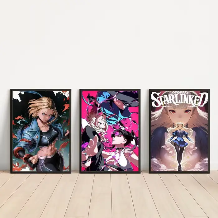Affiches vintage classiques de Street Fighter