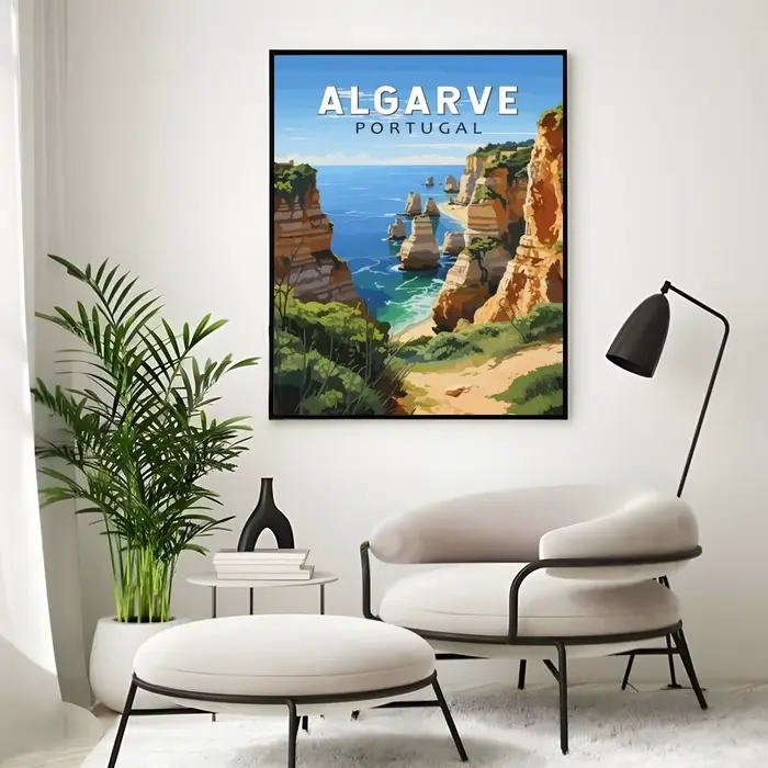 Affiche de peinture de Portugal