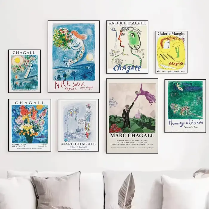 Affiche de la série artistique Marc Chagall