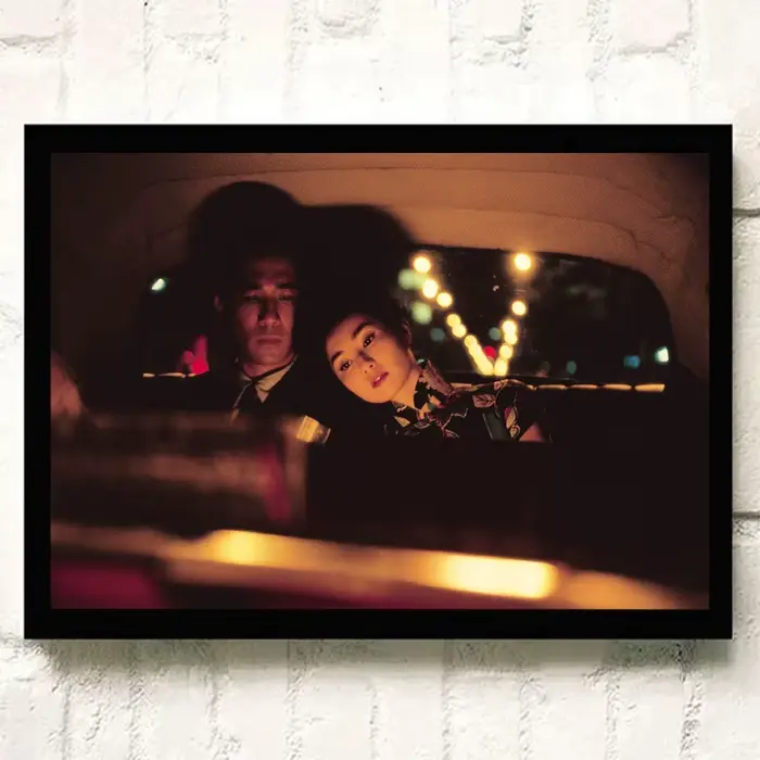 Peinture sur toile de film classique de la série Wong Kar-wai