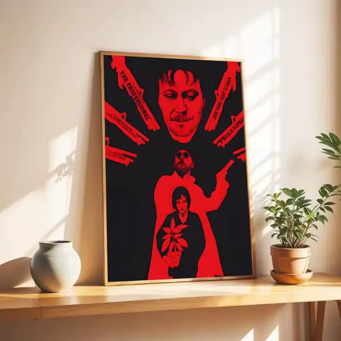 Affiche de film d'action L-Leon The Professional