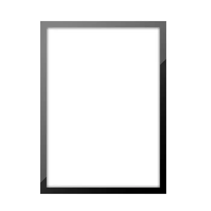Cadre photo magnétique A3 A4 8,5x11 pouces, cadre magnétique auto-adhésif pour affiches, certificats