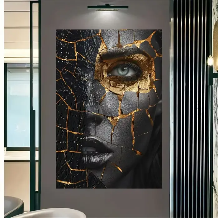 Toile d'art avec Portrait de femme moderne
