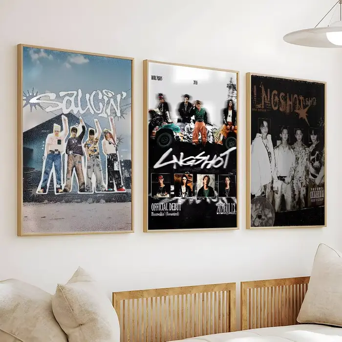 L-LNGSHOT – affiche autocollante murale