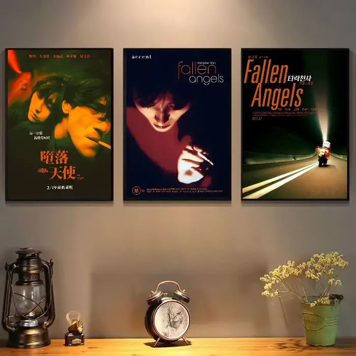 Fallen Angels 1995 Wong Kar Wai série affiche HD art collant mur étanche maison salon chambre bar décoration esthétique