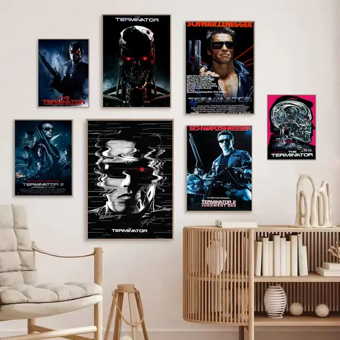 Affiche murale sur toile moderne avec calligraphie