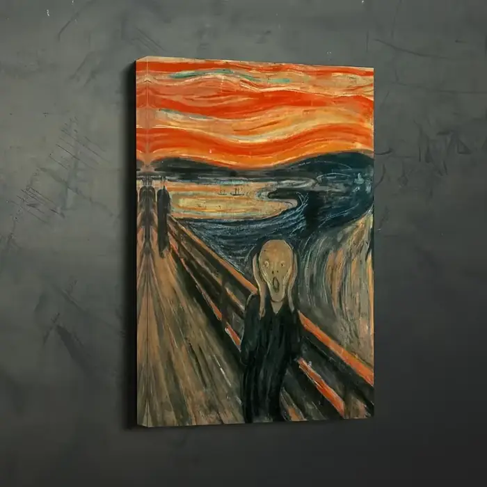Peinture sur toile sans cadre