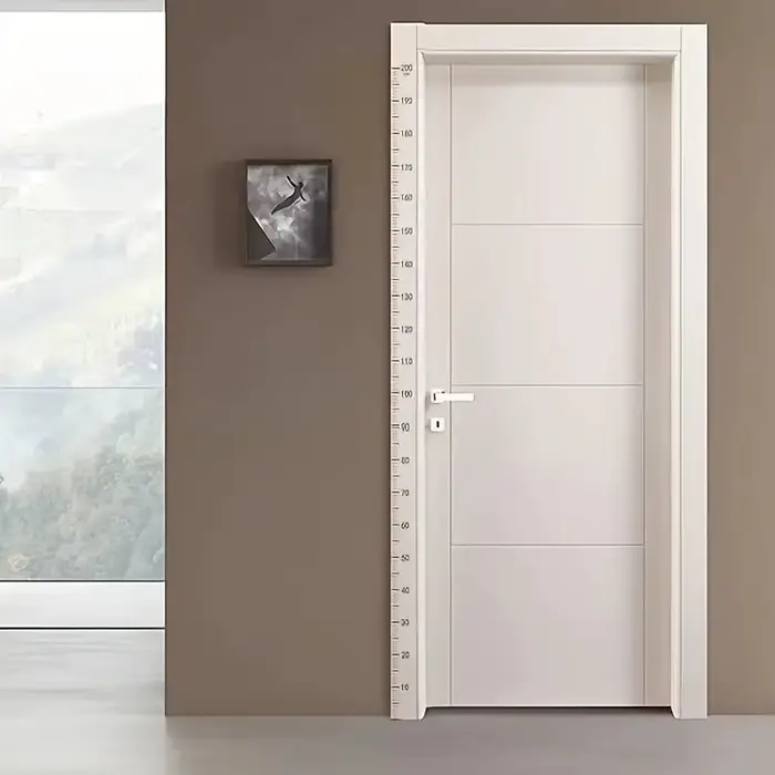 Carte de mesure de hauteur murale de 2 m – Matériau PC durable et facile à lire