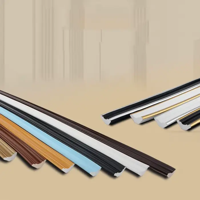 Bordure murale décorative fonctionnelle en PVC 3D