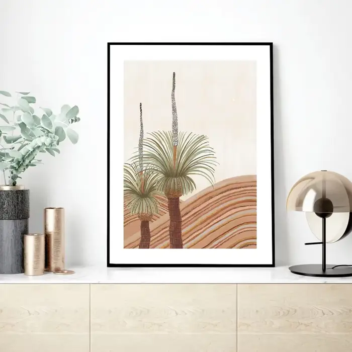 Affiches et imprimés de paysage abstrait Boho