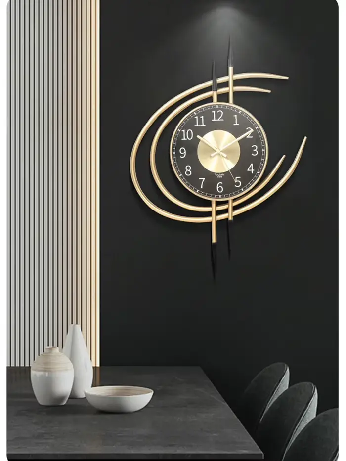 Horloge murale moderne et simple