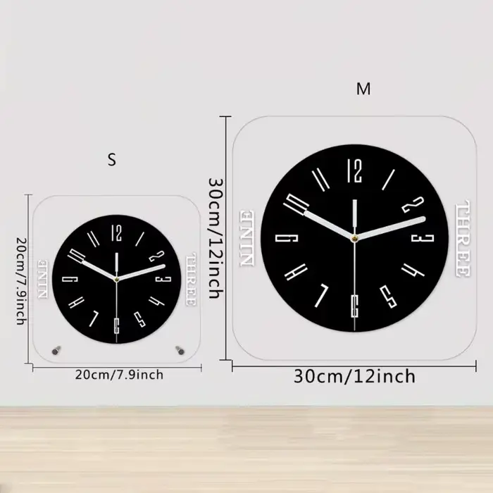 Horloge murale à piles 652F
