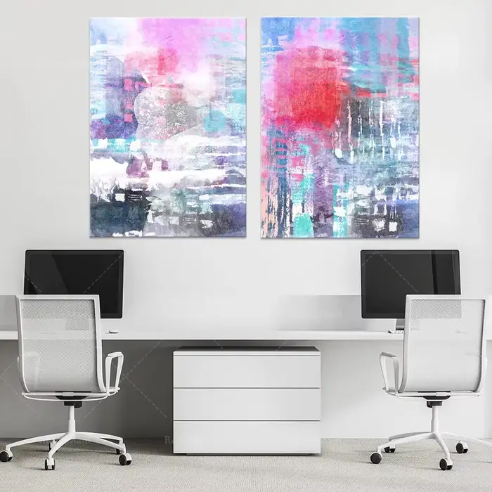 Peinture à l'aquarelle abstraite