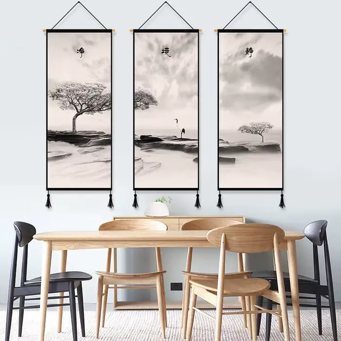 Peinture décorative de paysage chinois
