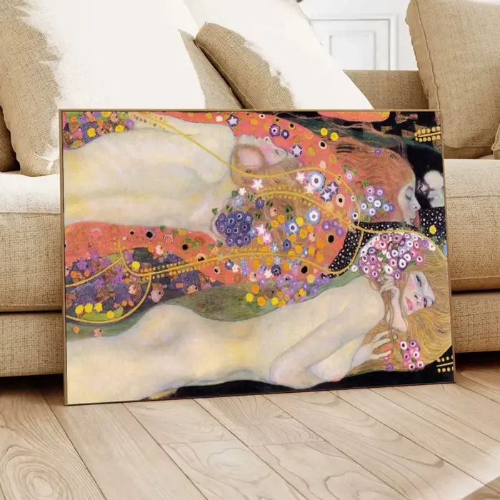 Affiche de Gustav Klimt Litzlberg à Attersee