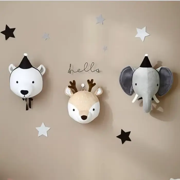 Décorations d'animaux pour chambre d'enfant