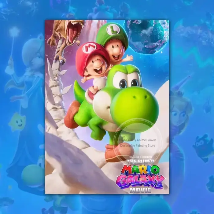 Affiche de film Mario Brothers Galaxy