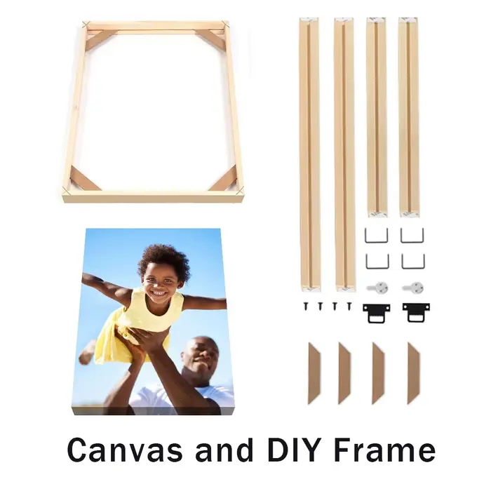 Peinture sur toile personnalisée pour famille et enfants