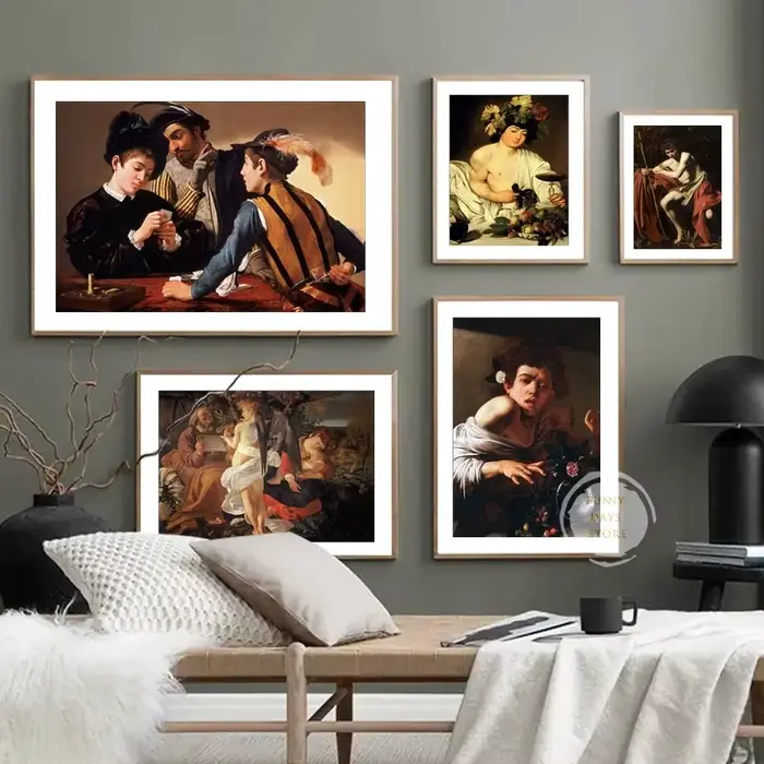 Peinture sur toile nordique pour la décoration intérieure