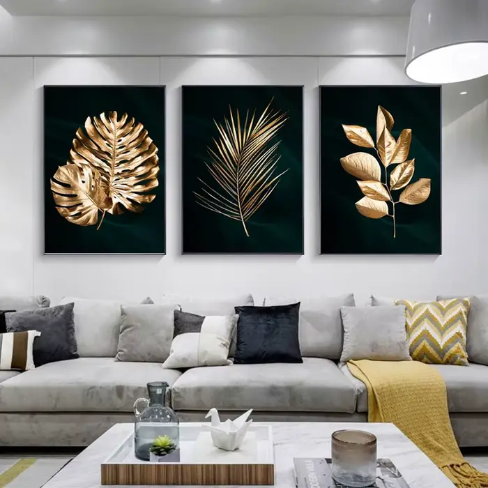 Affiche d'art abstrait sans cadre pour la décoration intérieure